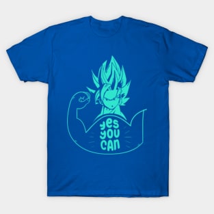 Yes You Can - Goku - Dragonball Z T-Shirt